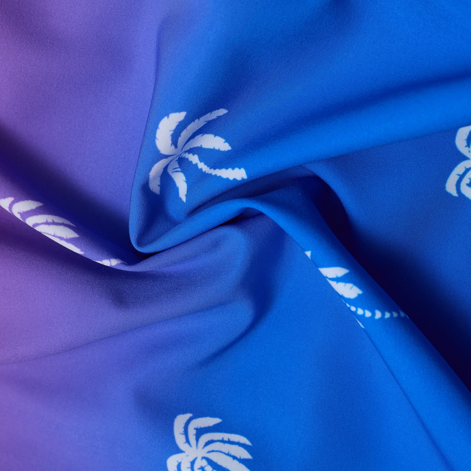 The Polka Palms 5.5 Inch Lined Swim Shorts