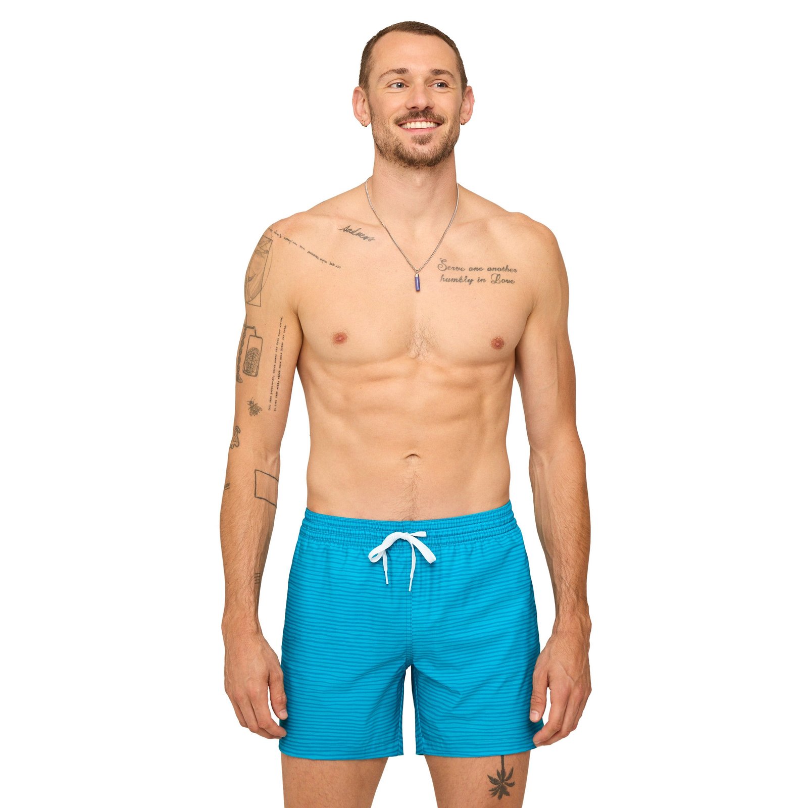 The It's Been A Hoots 5.5 Inch Lined Swim Shorts