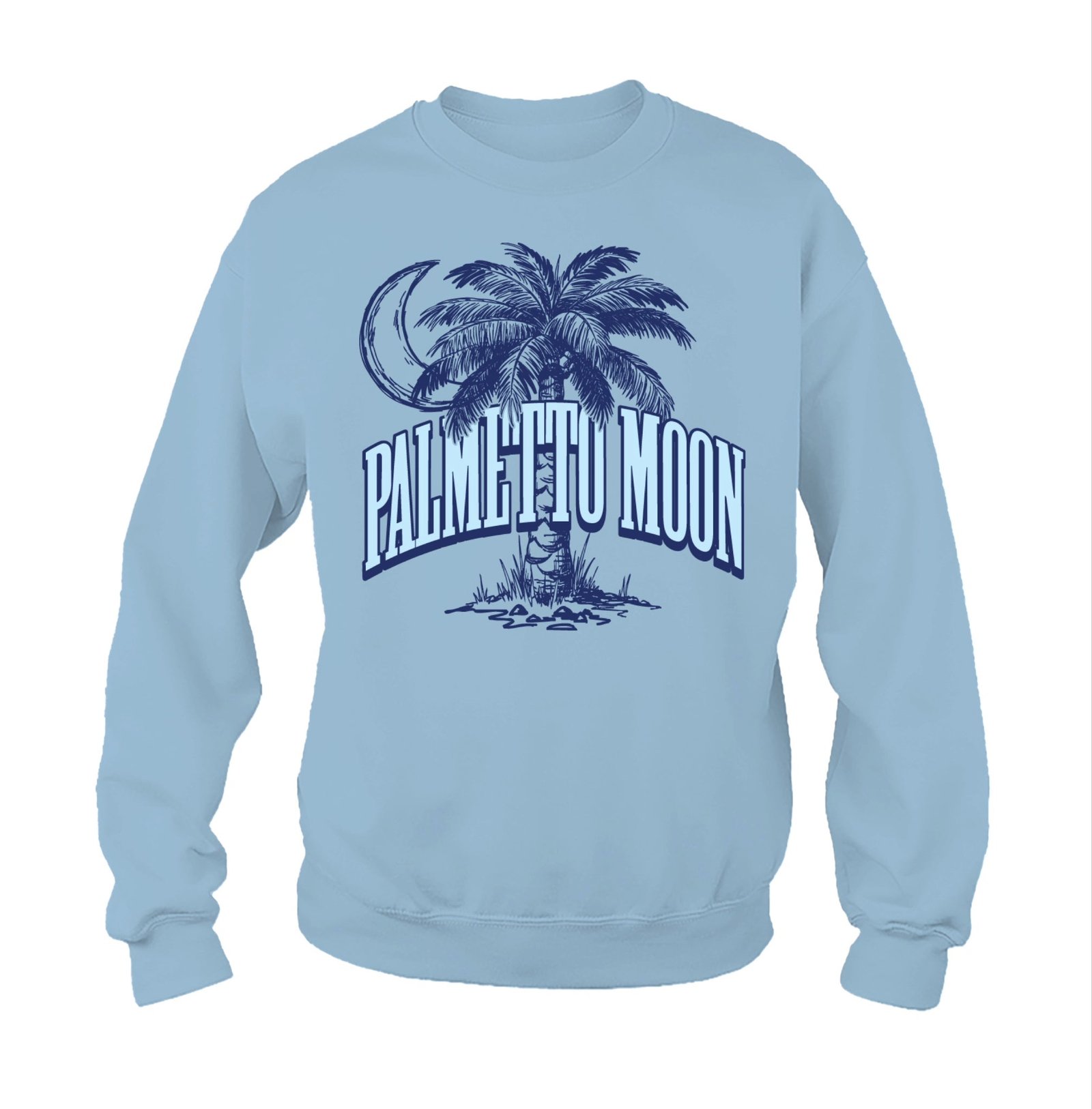 Palmetto Moon Palm Tree Crewneck Sweatshirt