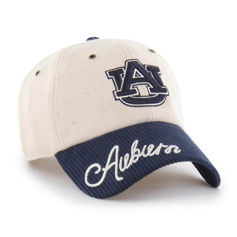 Auburn Tigers Corduroy Visor '47 Clean Up Hat