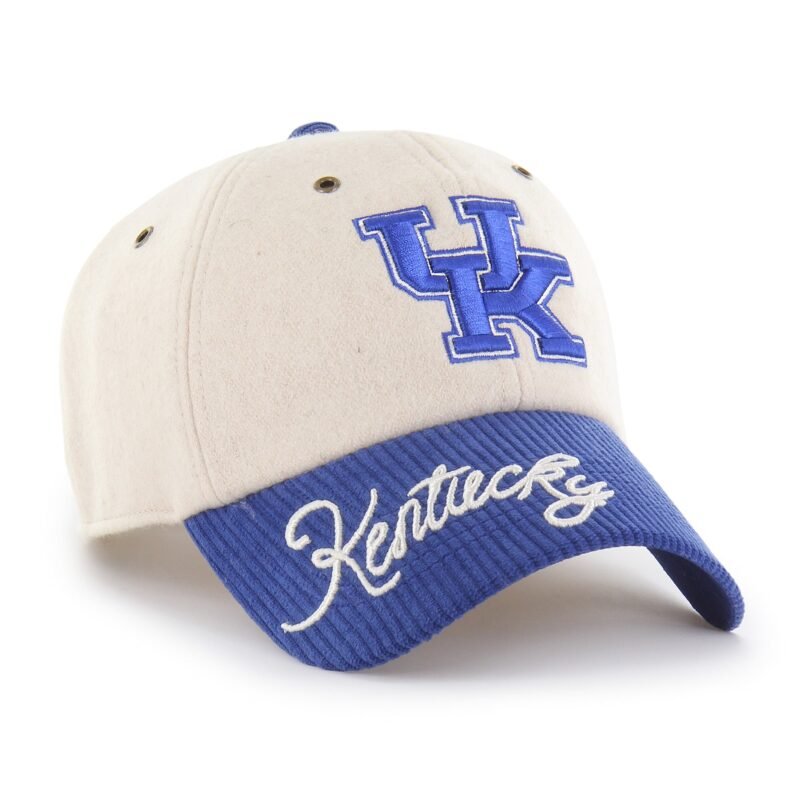 Kentucky Wildcats Corduroy Visor '47 Clean Up Hat