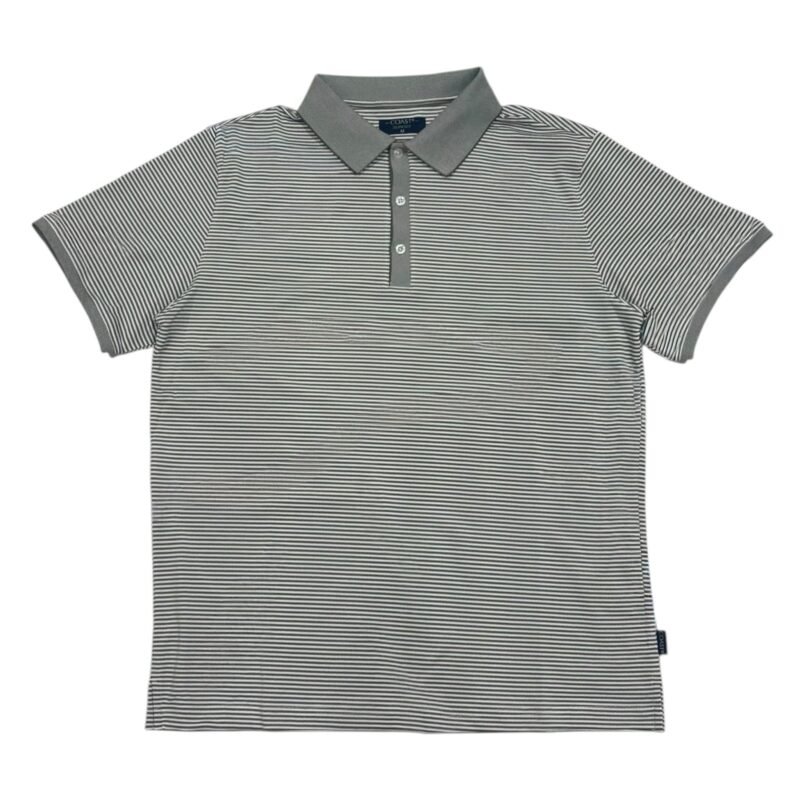 Slipknot Stripe Polo in Wetland