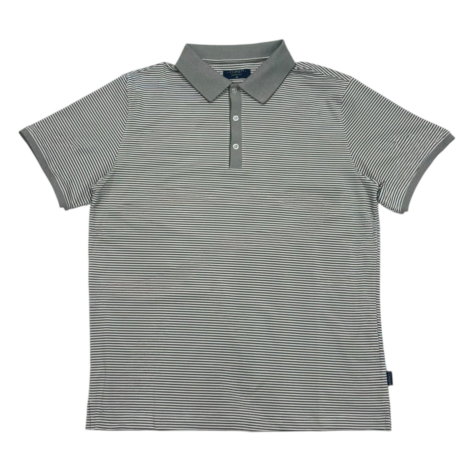 Slipknot Stripe Polo in Wetland