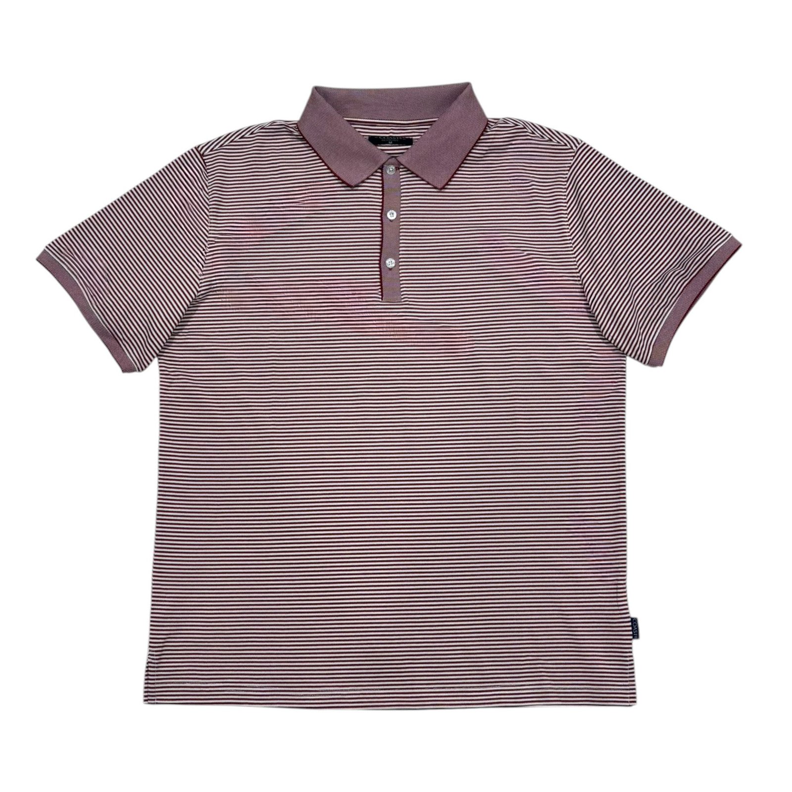 Slipknot Stripe Polo in Boysenberry