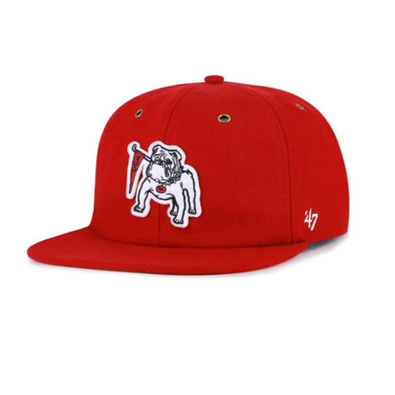 Georgia Bulldogs Wool Applique Hat