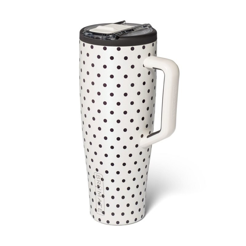 40oz Era Flip Handled Tumbler in Polka Pearl