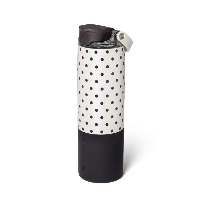 25oz Rise Water Bottle in Polka Pearl