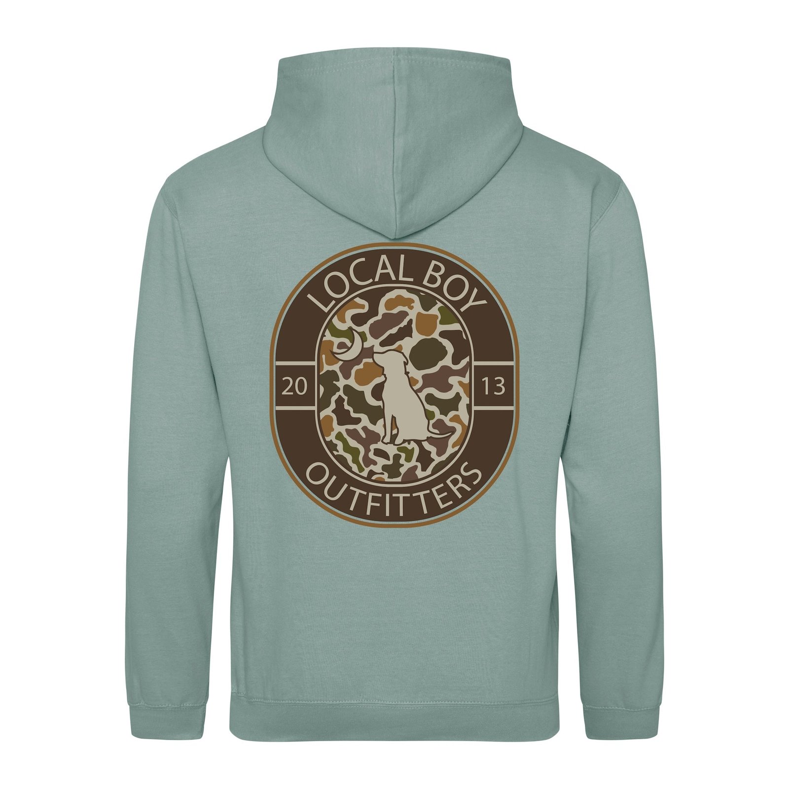 Localflage Vintage Crest Hoodie