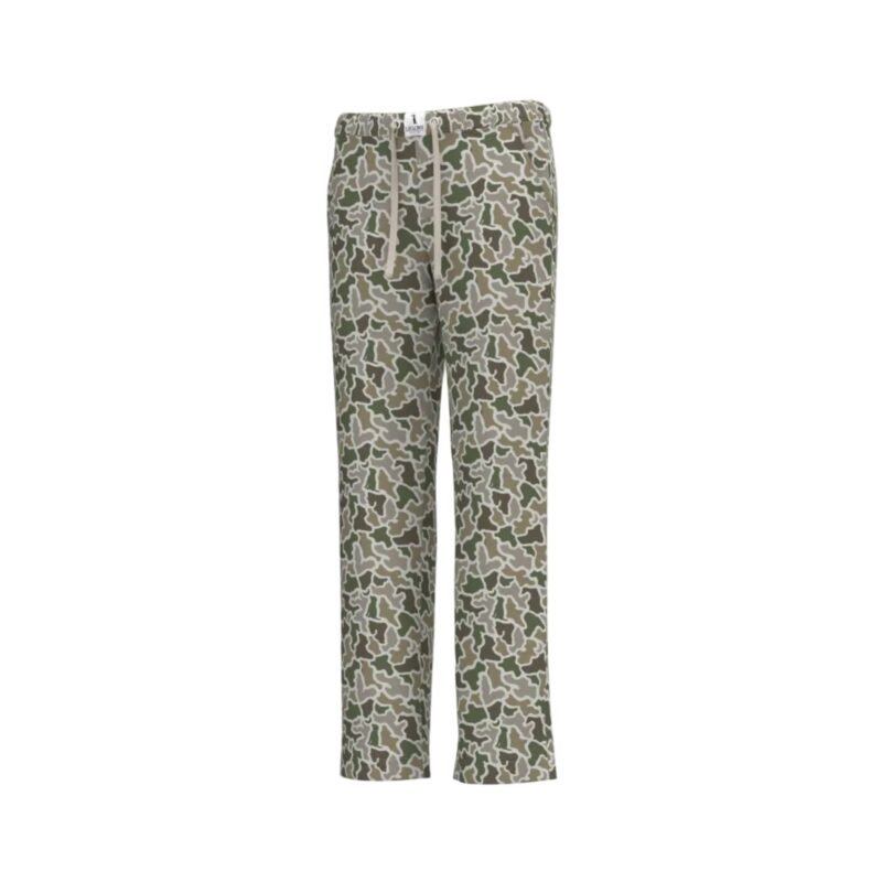 Youth Dog and Moon Camo Pajama Pants