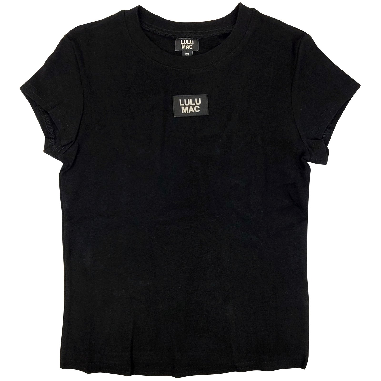 Lulu Mac Baby Tee in Black