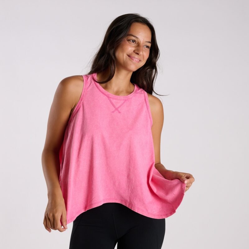 Vintage Washed Swing Tank Top