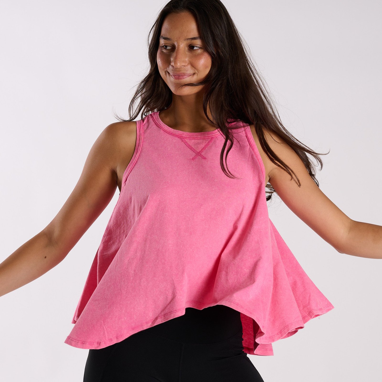 Vintage Washed Swing Tank Top