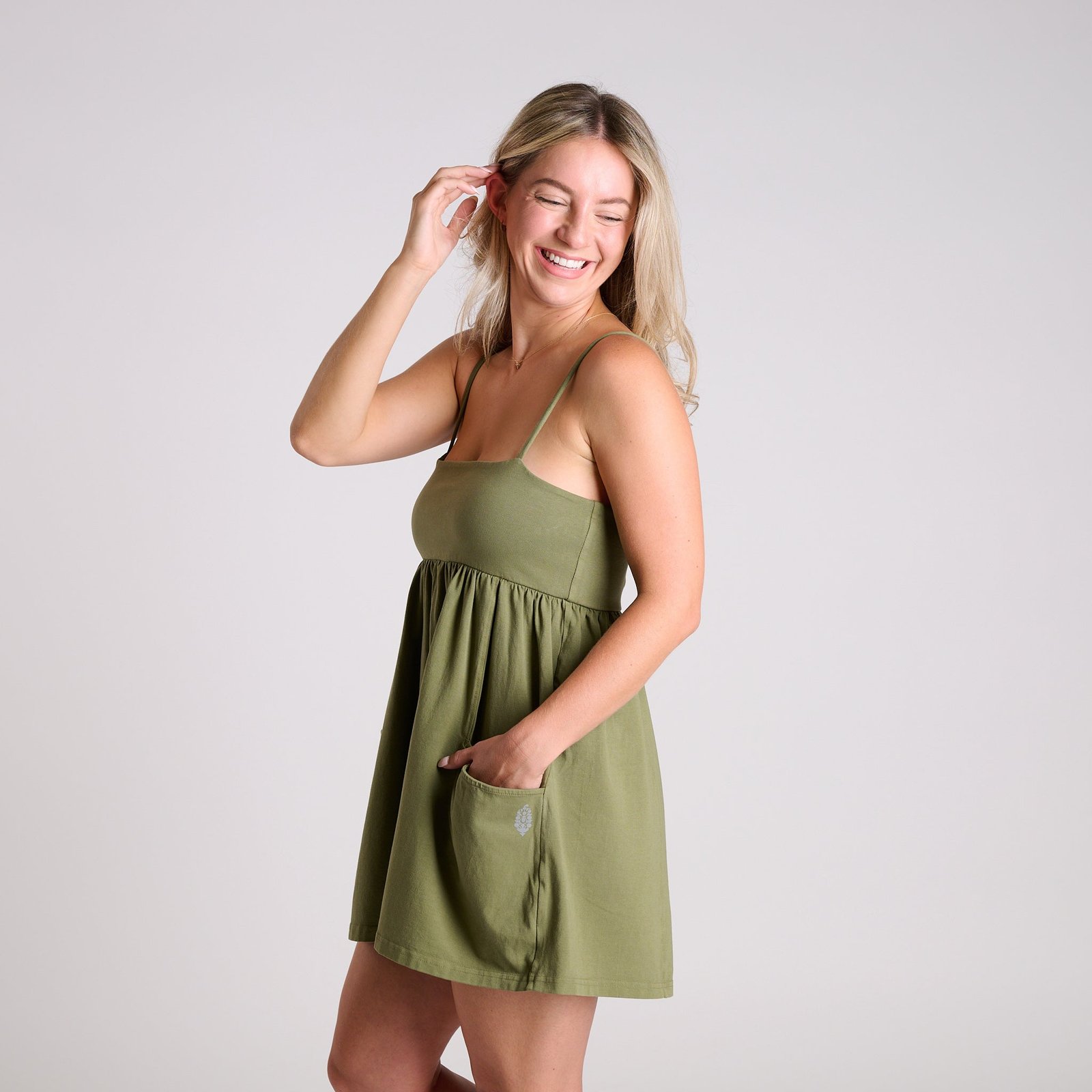 FP Movement Hot Shot Strappy Romper in Terrain