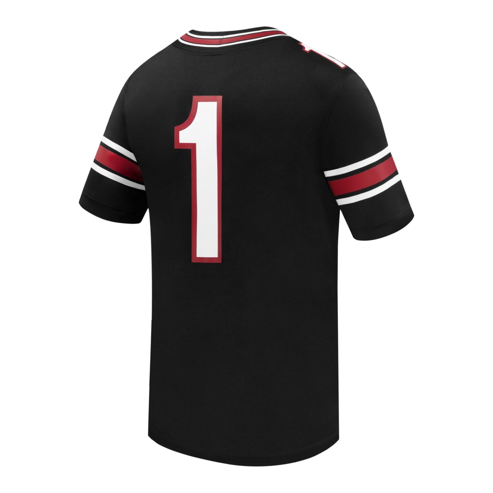 South Carolina Gamecocks #1 Replica Football Jersey in Black