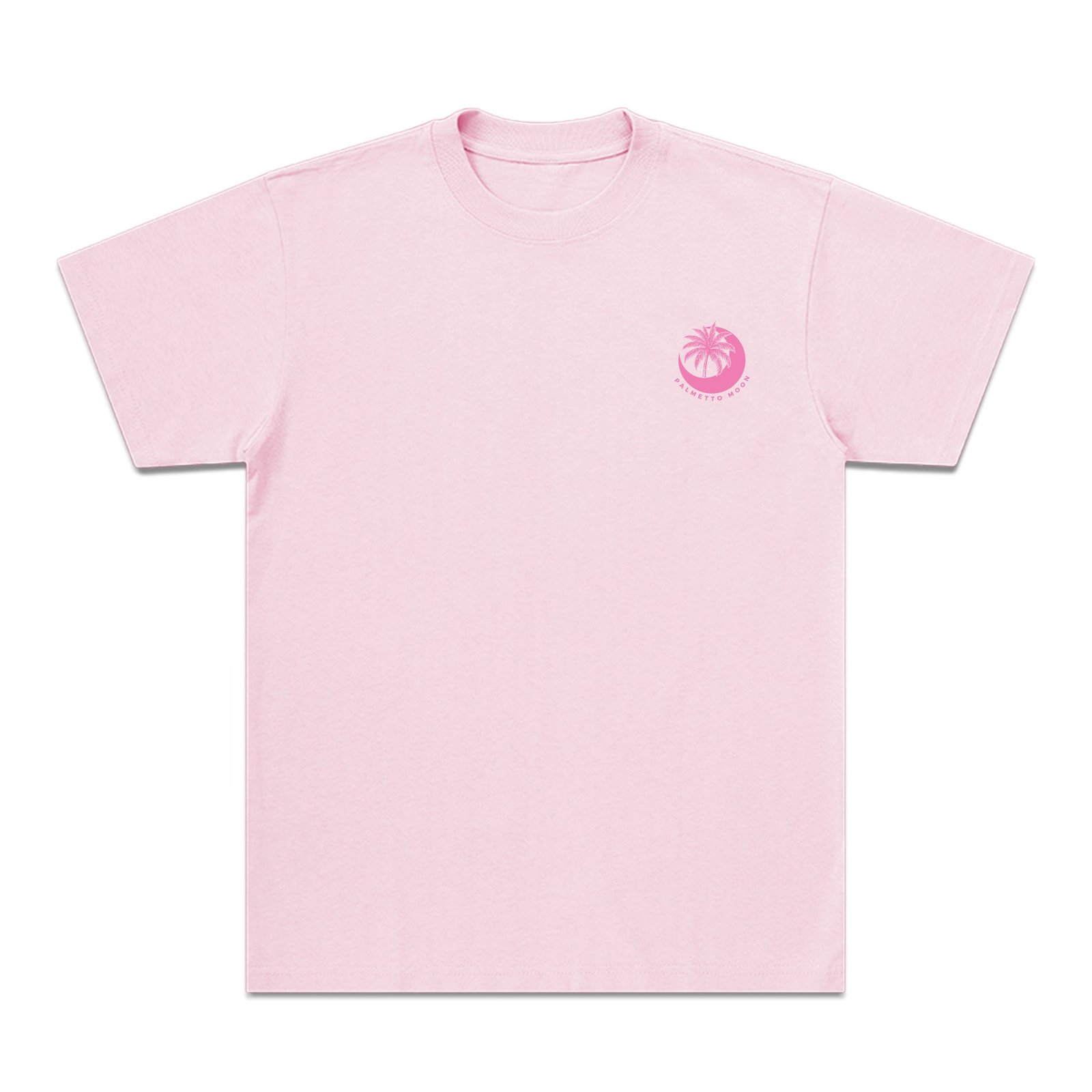 Youth Heart Stripe Moon Short Sleeve T-Shirt