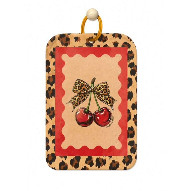 Leopard Cherry Air Freshener