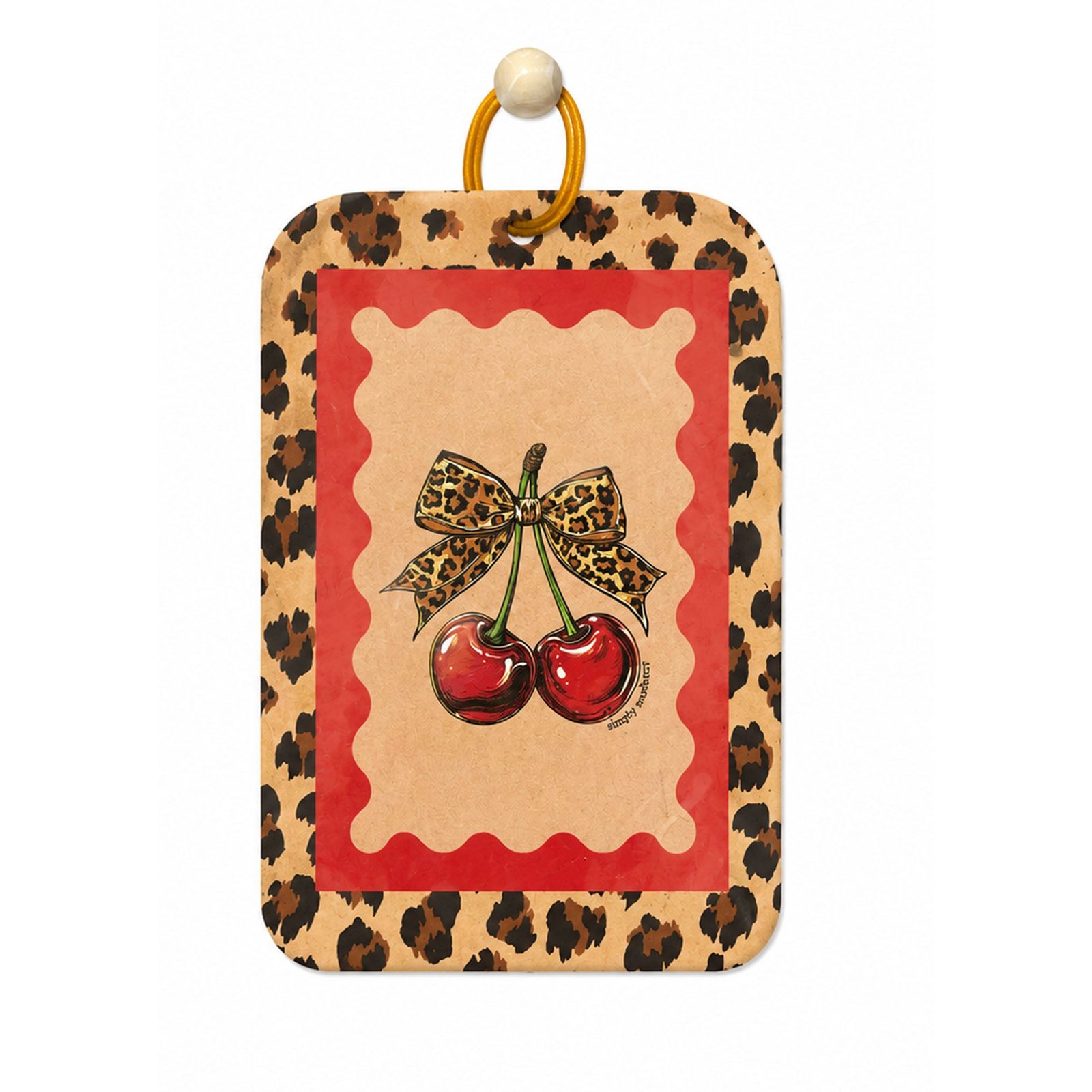 Leopard Cherry Air Freshener