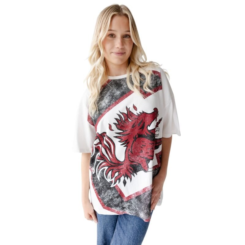 South Carolina Gamecocks Oversized Graphic T-Shirt