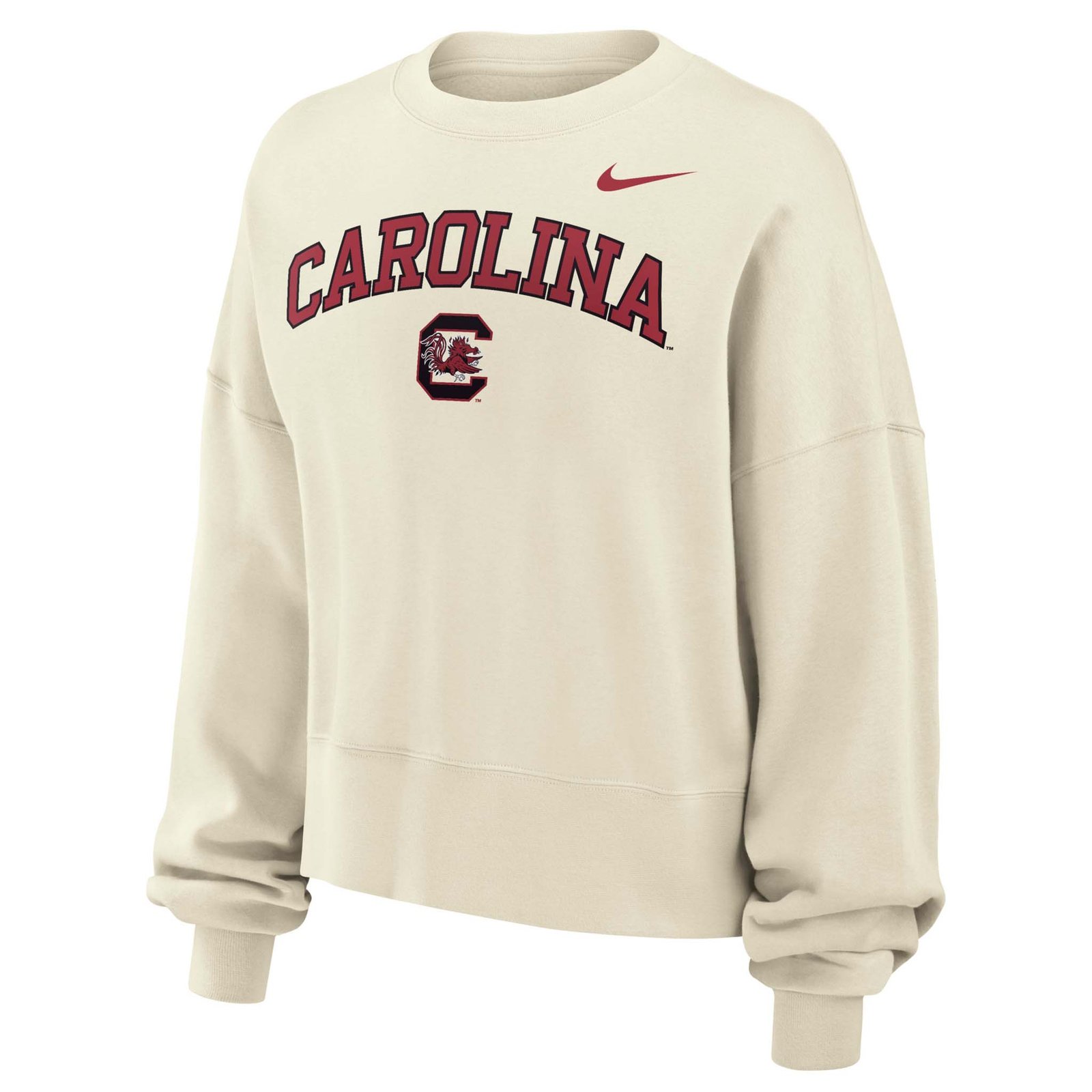 South Carolina Gamecocks Phoenix Fleece Crewneck Sweatshirt in Ivory