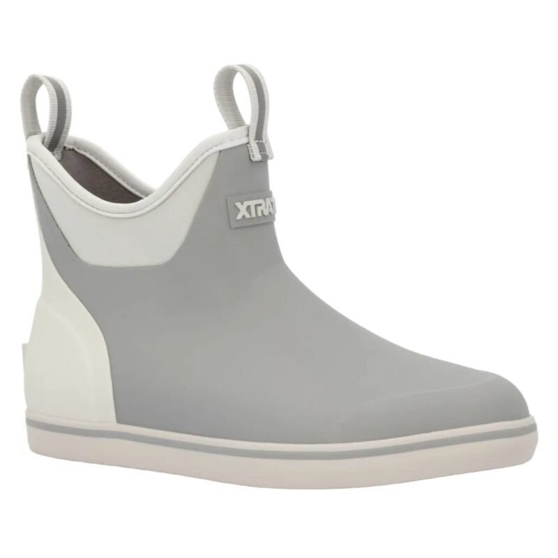 Women's 6 Inch Ankle Deck Boot in Stingray Gray
