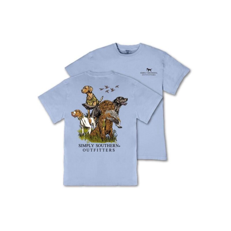 Youth Hunting Dogs Short Sleeve T-Shirt