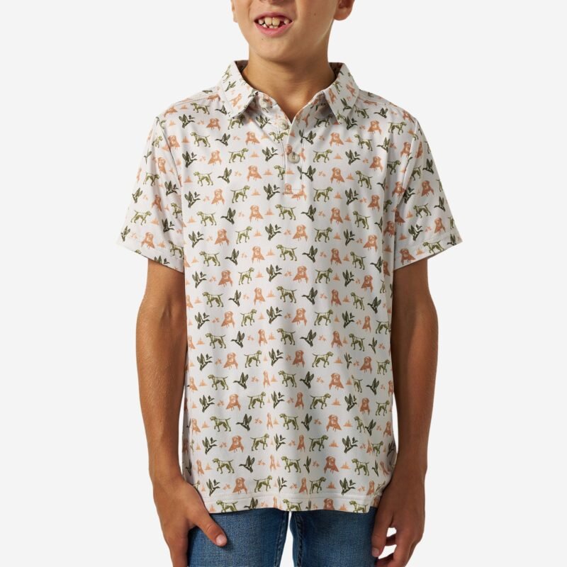 Youth Mallards and Dogs Polo
